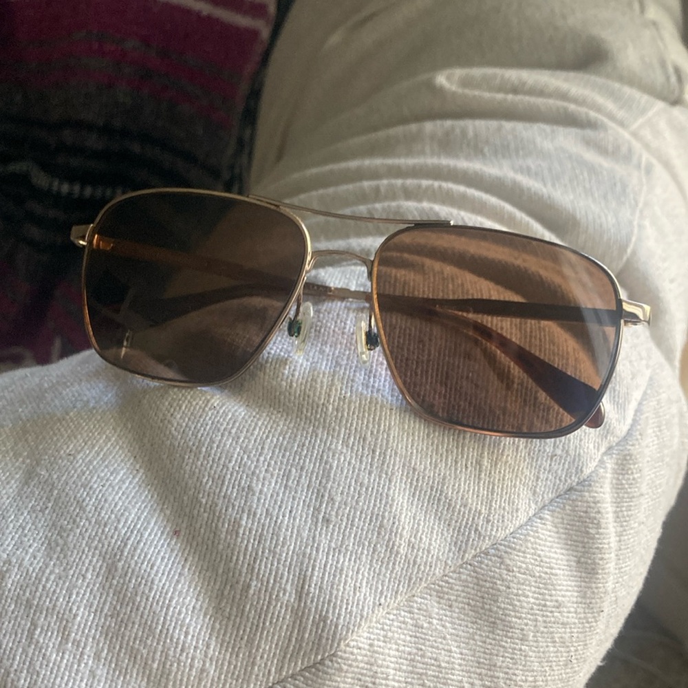 Light Brown Oliver Peoples Sunglasses